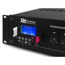 Power Dynamics PRM60, 100V erősítő (60W) 6 csatornás / 1 zónás, (MP3 + Bluetooth)