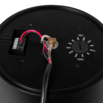 Power Dynamics Purity8B (8") FÜGGESZTHETŐ fali hangfal 100W, 8 Ohm/100V - Fekete