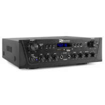 Power Dynamics PV220BT, 2 zónás erősítő (2x 50W) + USB / SD / FM / Bluetooth
