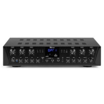 Power Dynamics PV260BT, 6 zónás erősítő (12x 50W) + USB / SD / FM / Bluetooth