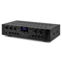 Power Dynamics PV260BT, 6 zónás erősítő (12x 50W) + USB / SD / FM / Bluetooth