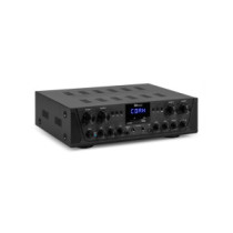 Power Dynamics PV240BT, 4 zónás erősítő (8x 50W) + USB / SD / FM / Bluetooth