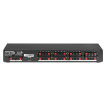 Power Dynamics SSW8 speaker selector switch hangfal választó kapcsoló, 8 hangfalhoz