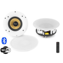 Power Dynamics WCS80 2 utas aktív beépíthető, álmennyezeti hangszórópár (8") + Bluetooth + WiFi