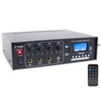 Thunder A450 4 csatornás / 1 zónás 100V ERŐSÍTŐ (45W) + Bluetooth + FM