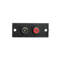 Thunder CA-11 Hangszóró aljzat, beépíthető, 2x RCA (5x2 cm)