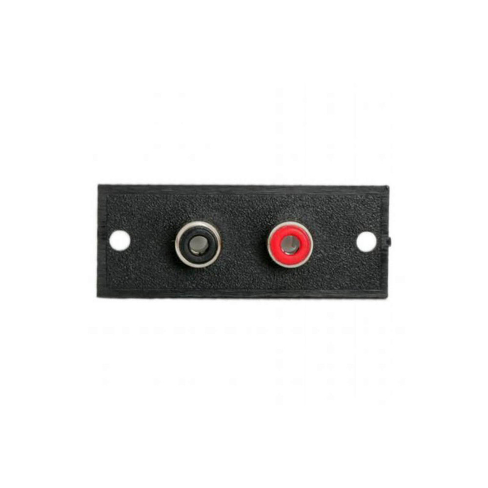 Thunder CA-11 Hangszóró aljzat, beépíthető, 2x RCA (5x2 cm)