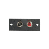Thunder CA-11 Hangszóró aljzat, beépíthető, 2x RCA (5x2 cm)