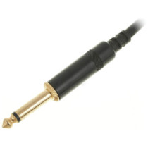 Thunder CC005 jelkábel, Y-Kábel, splitter (1x 6,3 Jack papa - 2x 6,3 Jack mama) - (0,2 m)