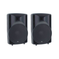 Thunder EUROLIVE B215D-C 550/1100W aktív hangfalszett + 2x ÁLLVÁNY (DSP + Bluetooth)