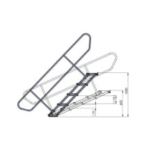 Thunder STX750 állítható színpad lépcső (60-100 cm)