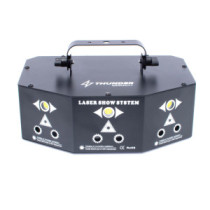 Thunder LSG-RGB Lézer fényeffekt + Stroboszkóp + TÁVIRÁNYÍTÓ