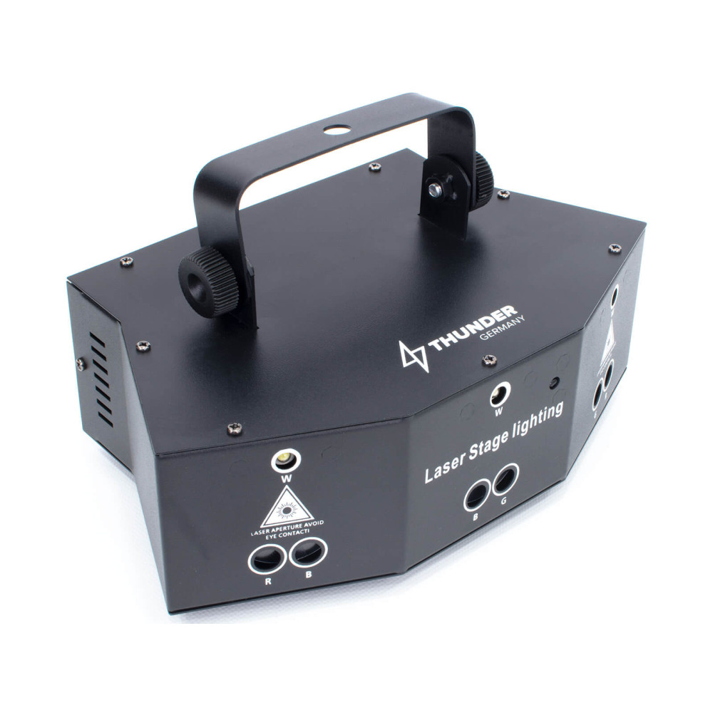 Thunder LSG-RGB Lézer fényeffekt + Stroboszkóp