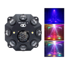 Thunder MX-820 RGB Bee-eye multi fényeffekt +Stroboszkóp +Lézer, (140W) +DMX
