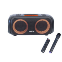 Thunder NOOZ XBASS-21 140W hordozható party hangfal (USB/micro SD/BT/FM) + LED fény