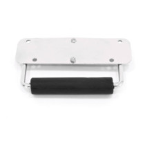 Thunder RH-0814 Acél fogantyú rackszekrényhez, fekete (140x45 mm)