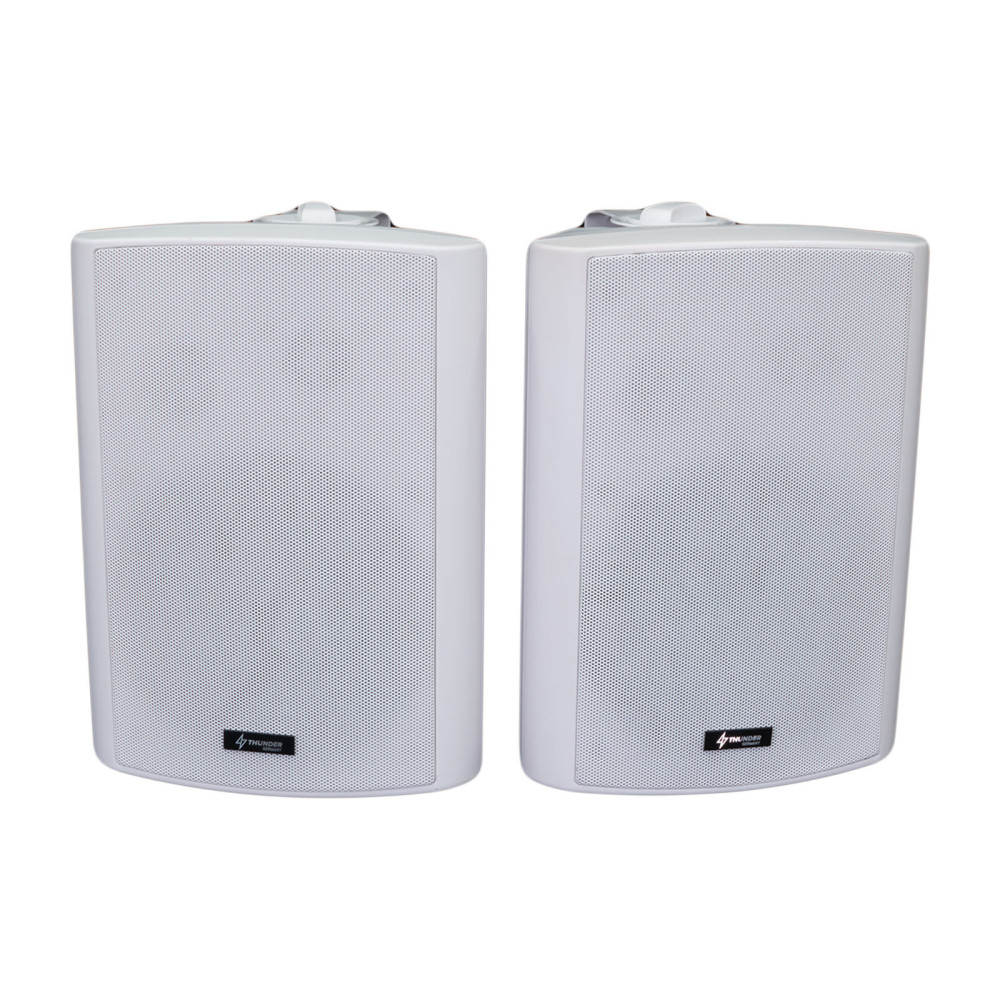 Thunder RWBT-46W Aktív fali hangfal pár, 2x30W 6,5" - fehér