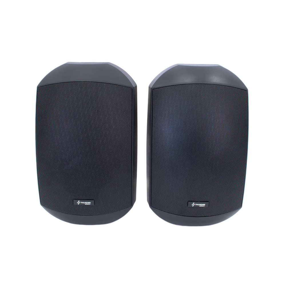 Thunder RWBT-6B Aktív fali hangfal pár, 2x30W, 6,5" - fekete