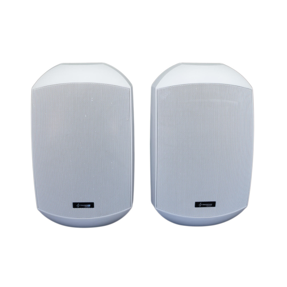 Thunder RWBT-6W Aktív fali hangfal pár, 2x30W, 6,5" - fehér
