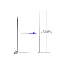 Thunder T808 Hifi, erősítő (FM rádió) antenna (PAL mama / papa / 3,5 mm Jack)
