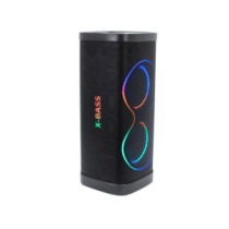 Thunder XBASS-31 500W hordozható party hangfal (USB/micro SD/BT/FM) + LED fény