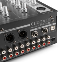 Vonyx STM-7010 4+1 csatornás Professzionális Dj keverő + USB interface